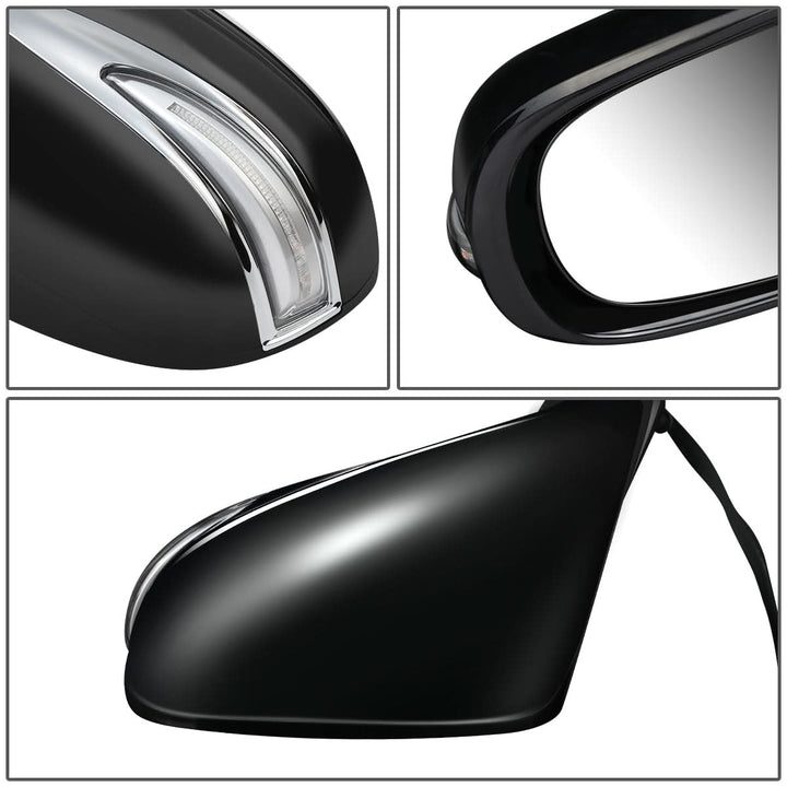 2007-2012 Lexus ES350 OEM Style Powered Heated Side Mirror Left