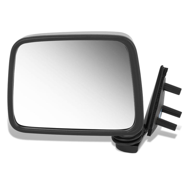 1986-1997 Nissan Pickup Manual Chrome Left Side Mirror