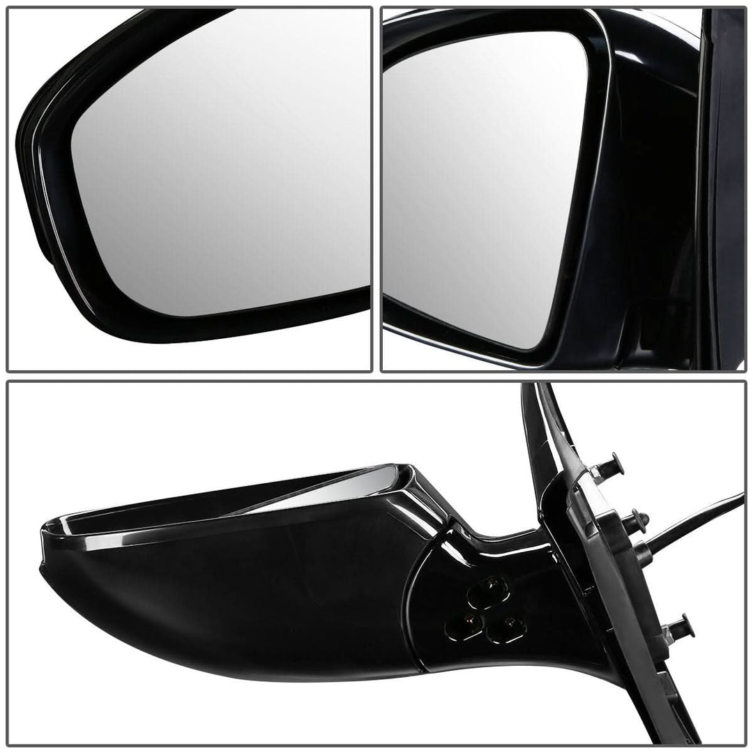 2013-2016 Nissan Pathfinder OEM Powered Side Mirror - Left - Black