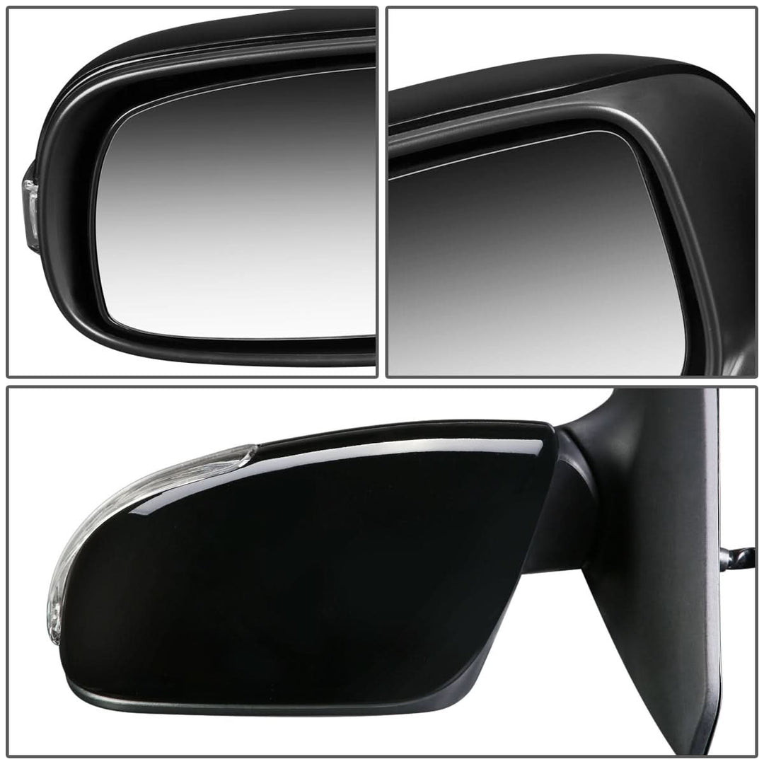 2011-2016 Scion tC OEM Powered Paintable Black Left Mirror