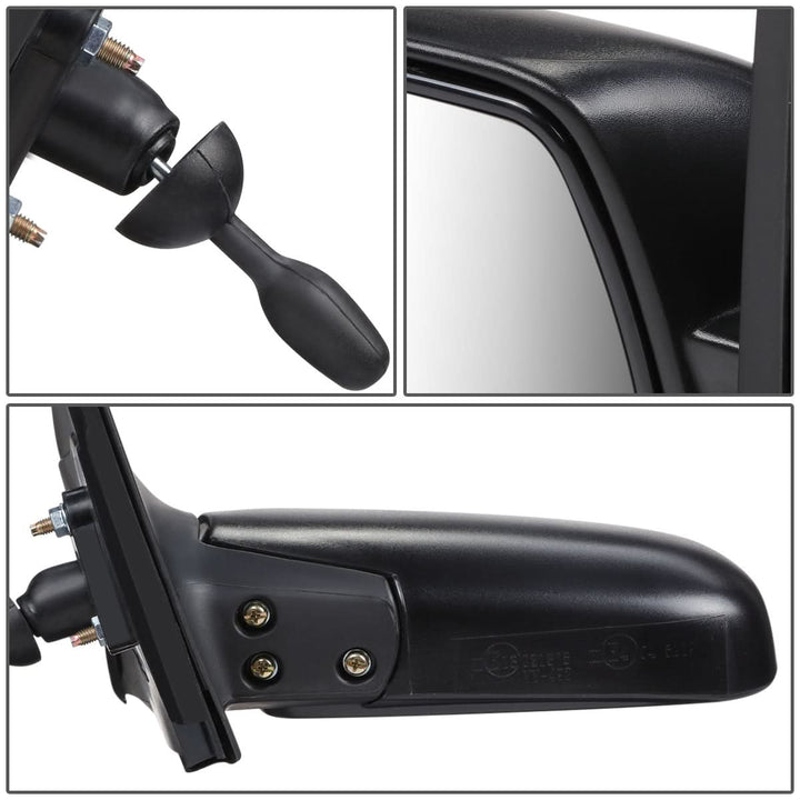 2000-2002 Toyota Echo Manual Side Mirror Left
