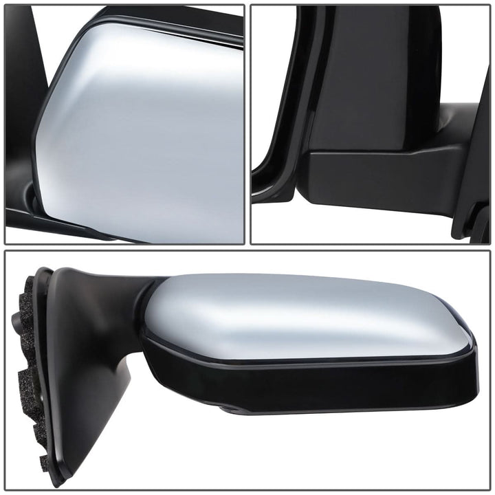 93-98 Toyota T100 OEM Style Powered Folding Mirror - Chrome Right