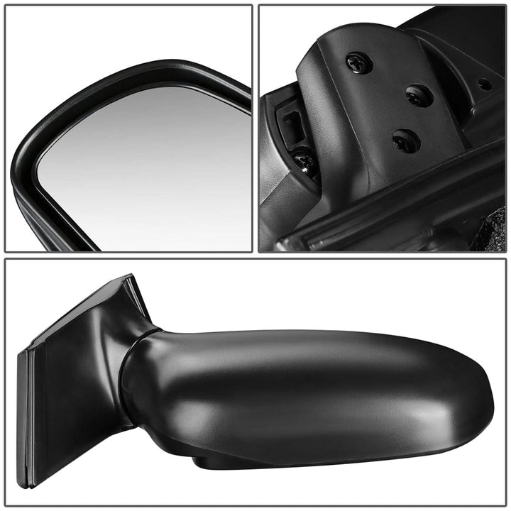 1998-2003 Toyota Sienna OEM Style Manual Side Mirror - Paintable