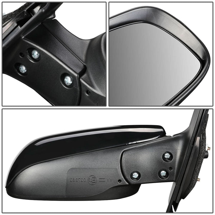 06-11 Toyota Yaris OEM Right Side Mirror Manual Textured Black