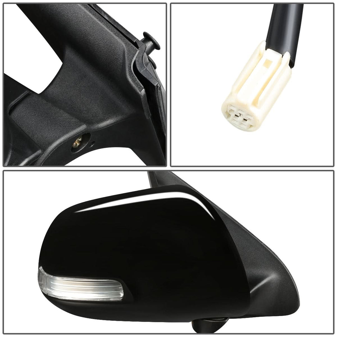 2012-2015 Toyota Tacoma OEM Powered Side Mirror Right Black