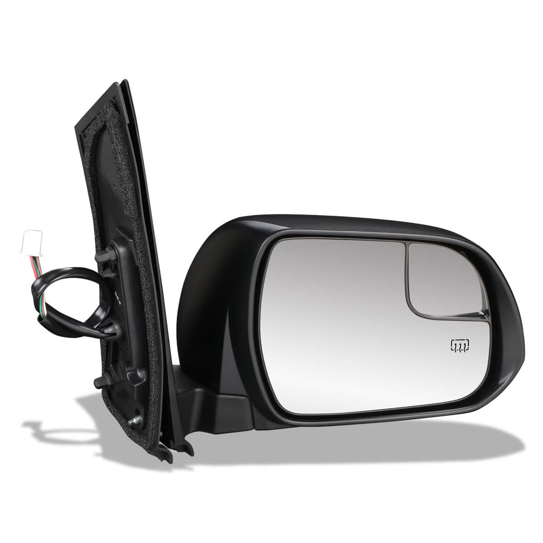 11-17 Toyota Sienna OEM Powered Heated Folding Mirror Right Black