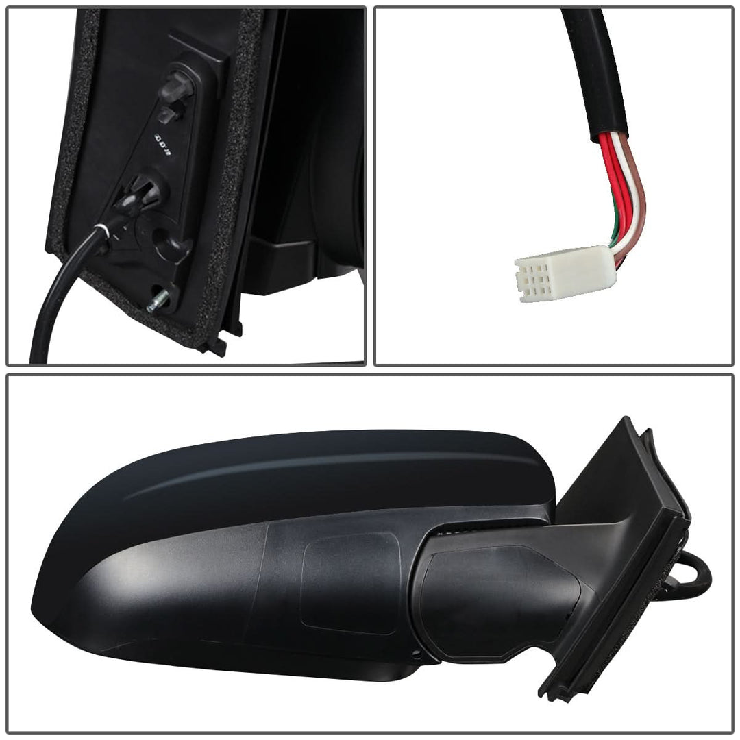 11-17 Toyota Sienna OEM Powered Heated Folding Mirror Right Black