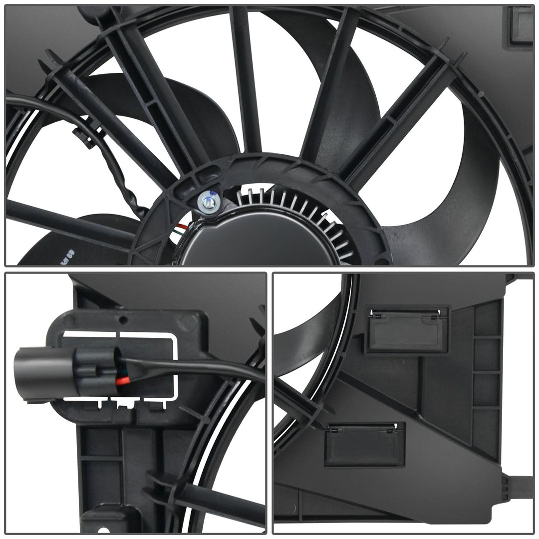 2020-2025 Chevrolet Trailblazer OE Style Radiator Fan Black