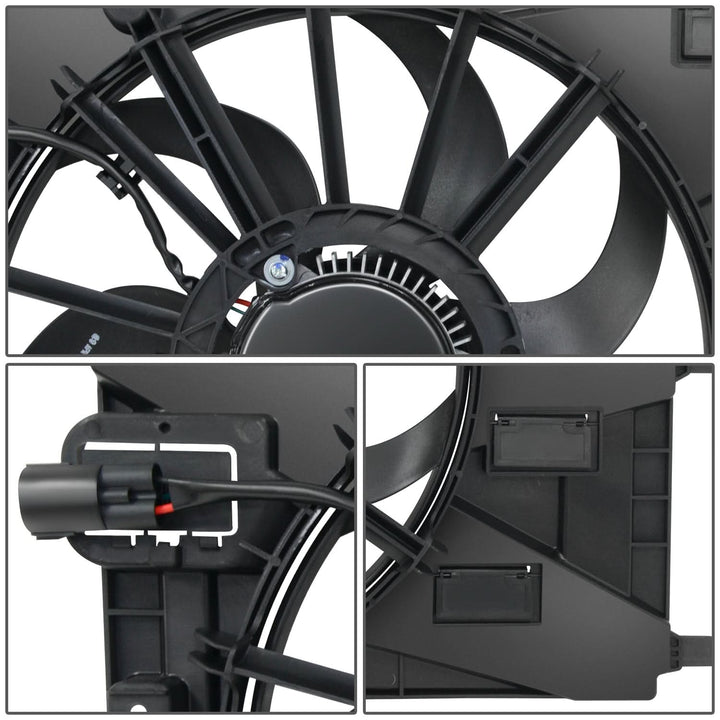 2020-2025 Chevrolet Trailblazer OE Style Radiator Fan Black