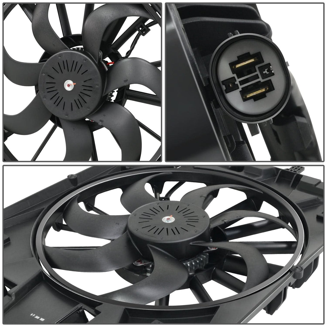 2020-2025 Chevrolet Trailblazer OE Style Radiator Fan Black