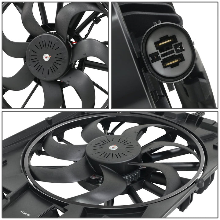 2020-2025 Chevrolet Trailblazer OE Style Radiator Fan Black