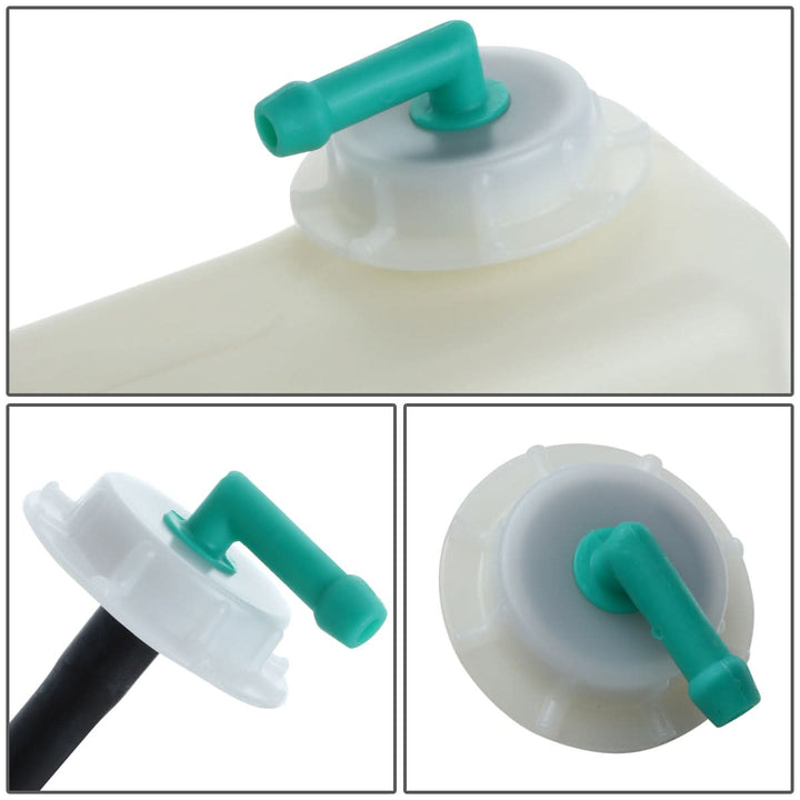92-95 Honda Civic Coolant Recovery Tank - White