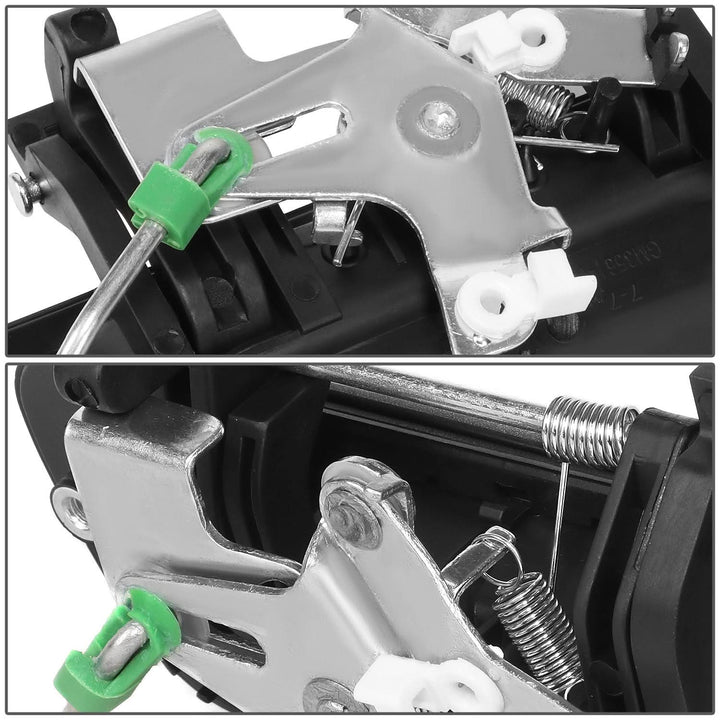 04-12 Chevrolet Colorado Door Handle Covers Smooth Black ABS