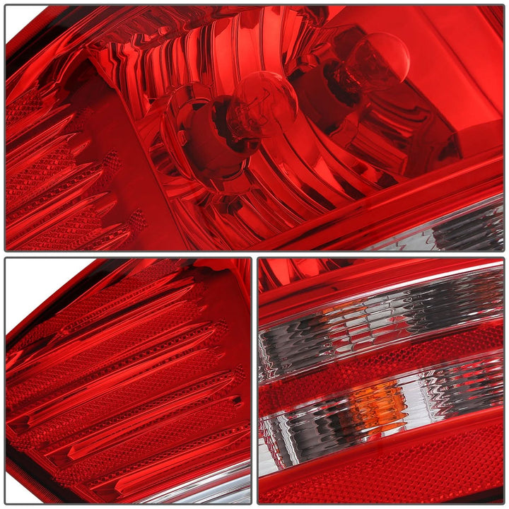 09-20 Dodge Journey OE Style Tail Lights Chrome Housing Left & Right
