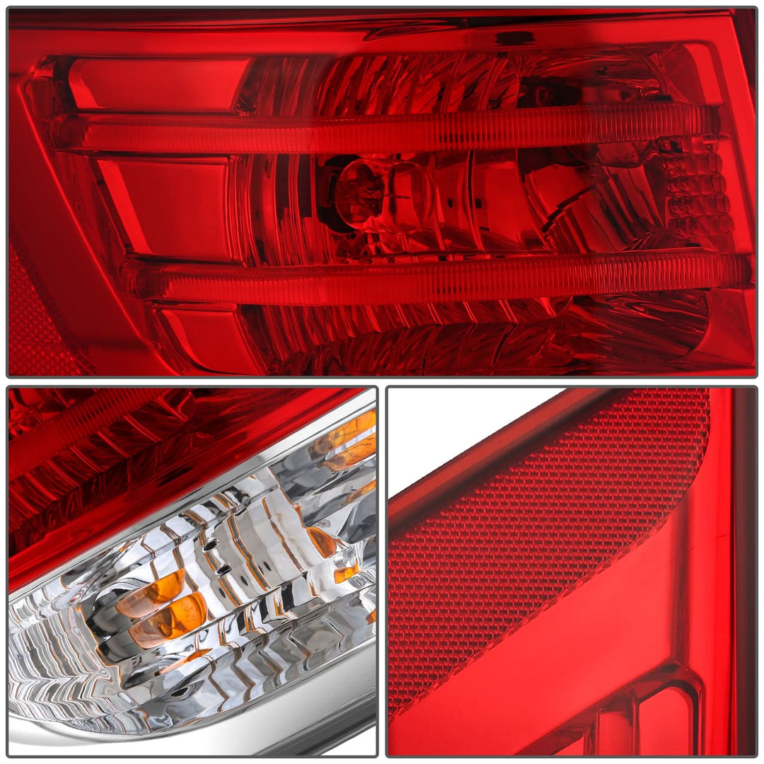 2014-2017 Honda Odyssey OE Style Halogen Tail Light - Left Red/Clear