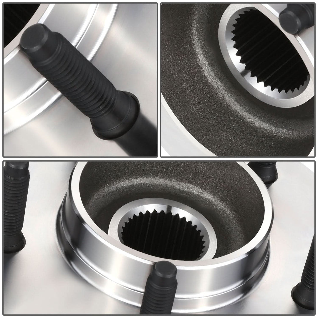 1997-2000 Ford F-150 4WD Wheel Hubs & Bearings with 4 Wheel ABS