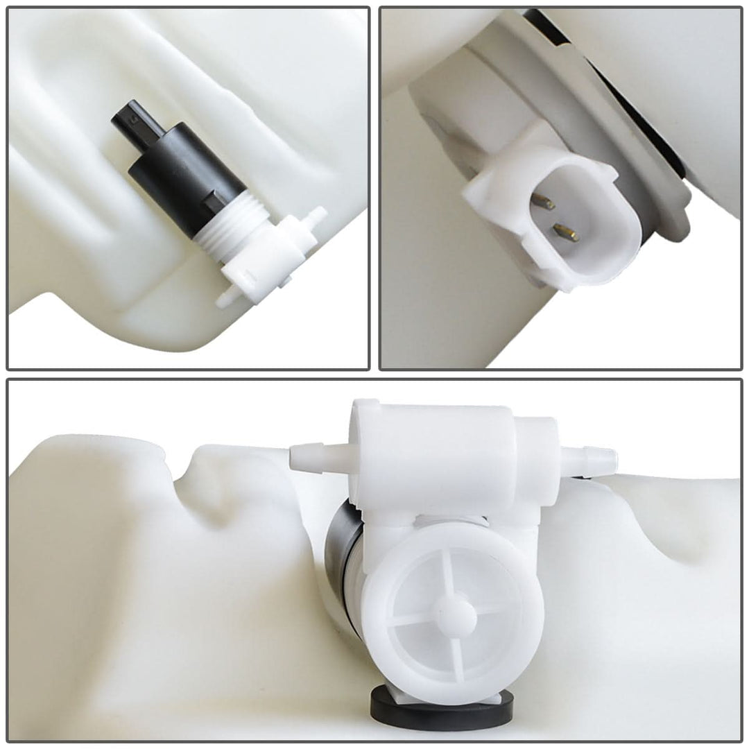 02-04 Jeep Liberty Windshield Washer Pump - White