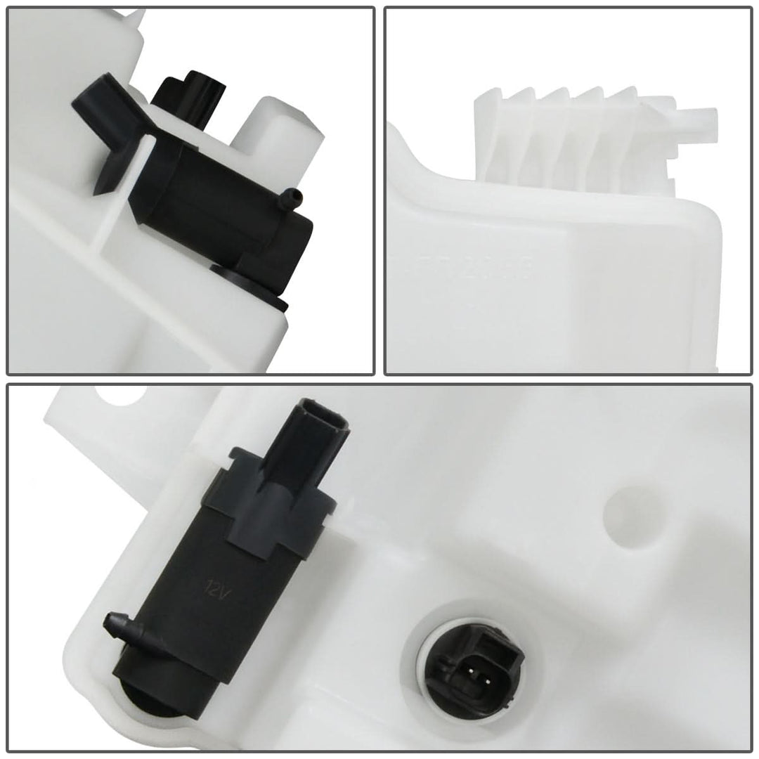 12-17 Ford Focus Windshield Washer Pump - Sedan Models White