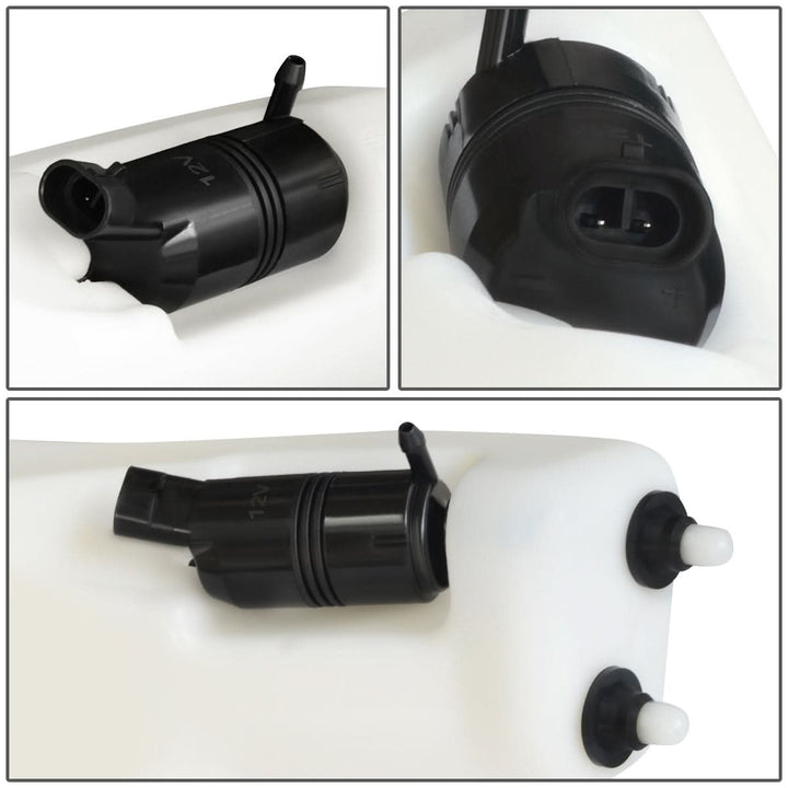 02-05 Honda Civic Windshield Washer Pump - Hatchback Models White