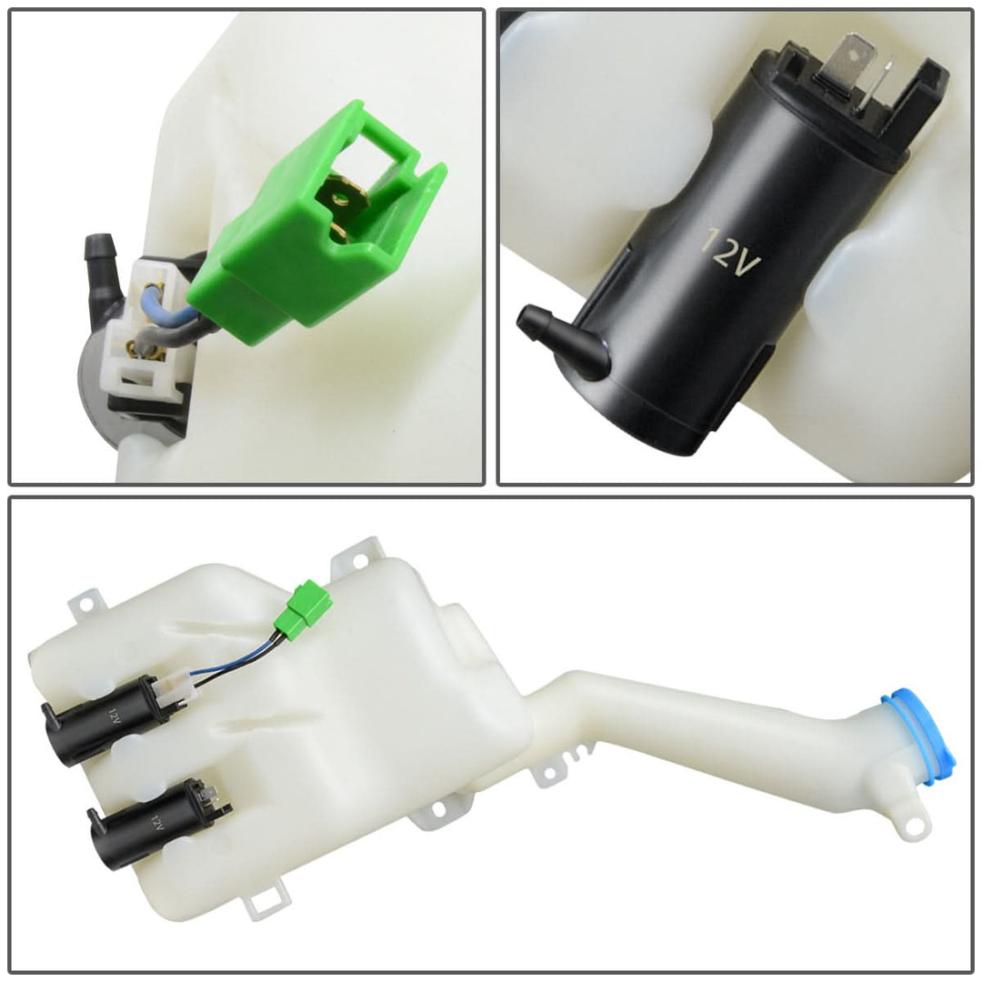 96-00 Honda Civic Windshield Washer Pump - White