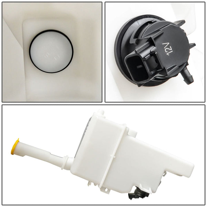 2006-2007 Mazda 6 Windshield Washer Pump - Turbo Models White