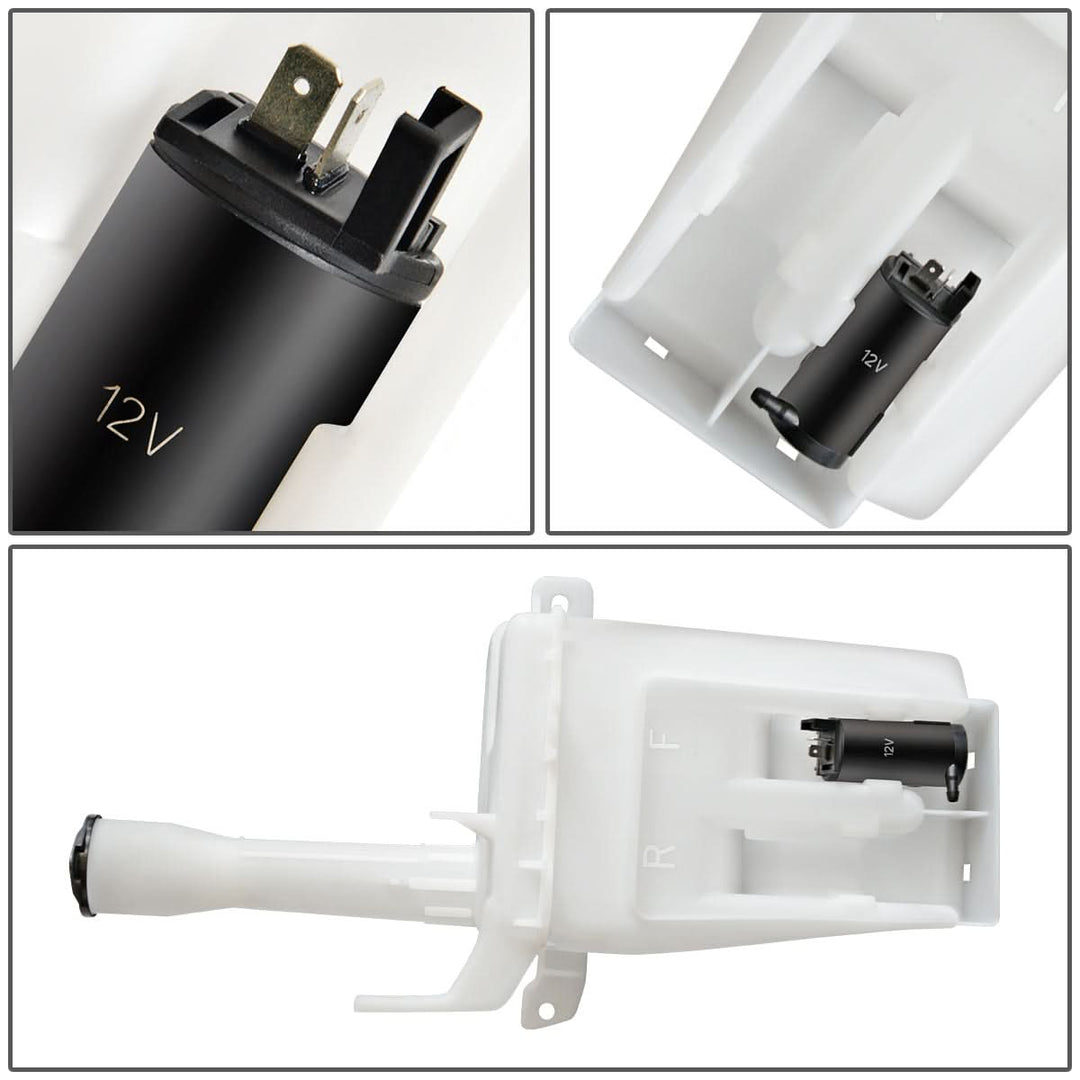 02-07 Mitsubishi Lancer Windshield Washer Pump - Sedan Models