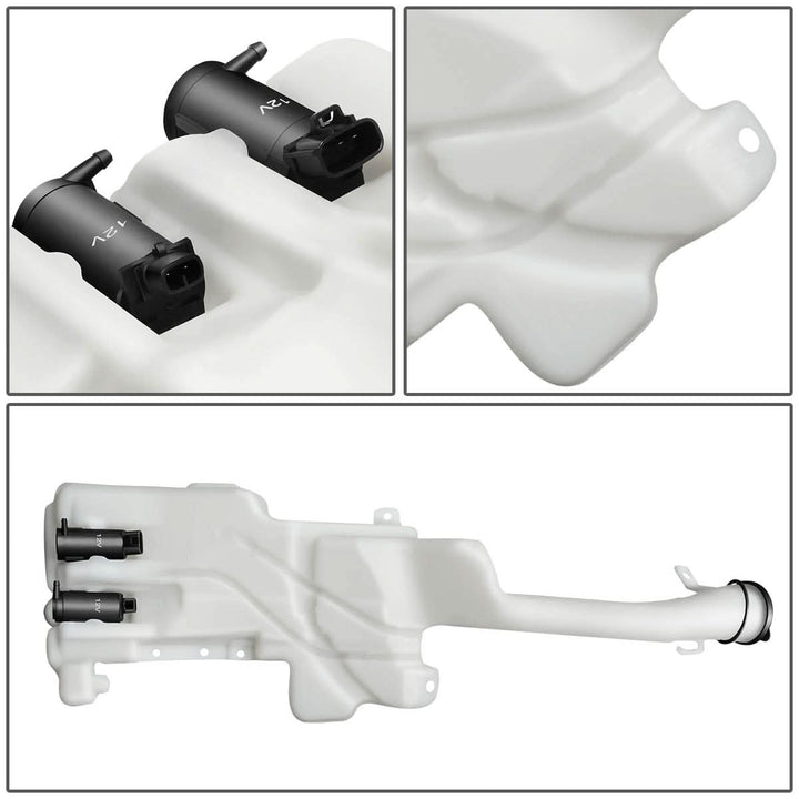 2001-2003 Toyota RAV4 Cold Climate Windshield Washer Pump - White