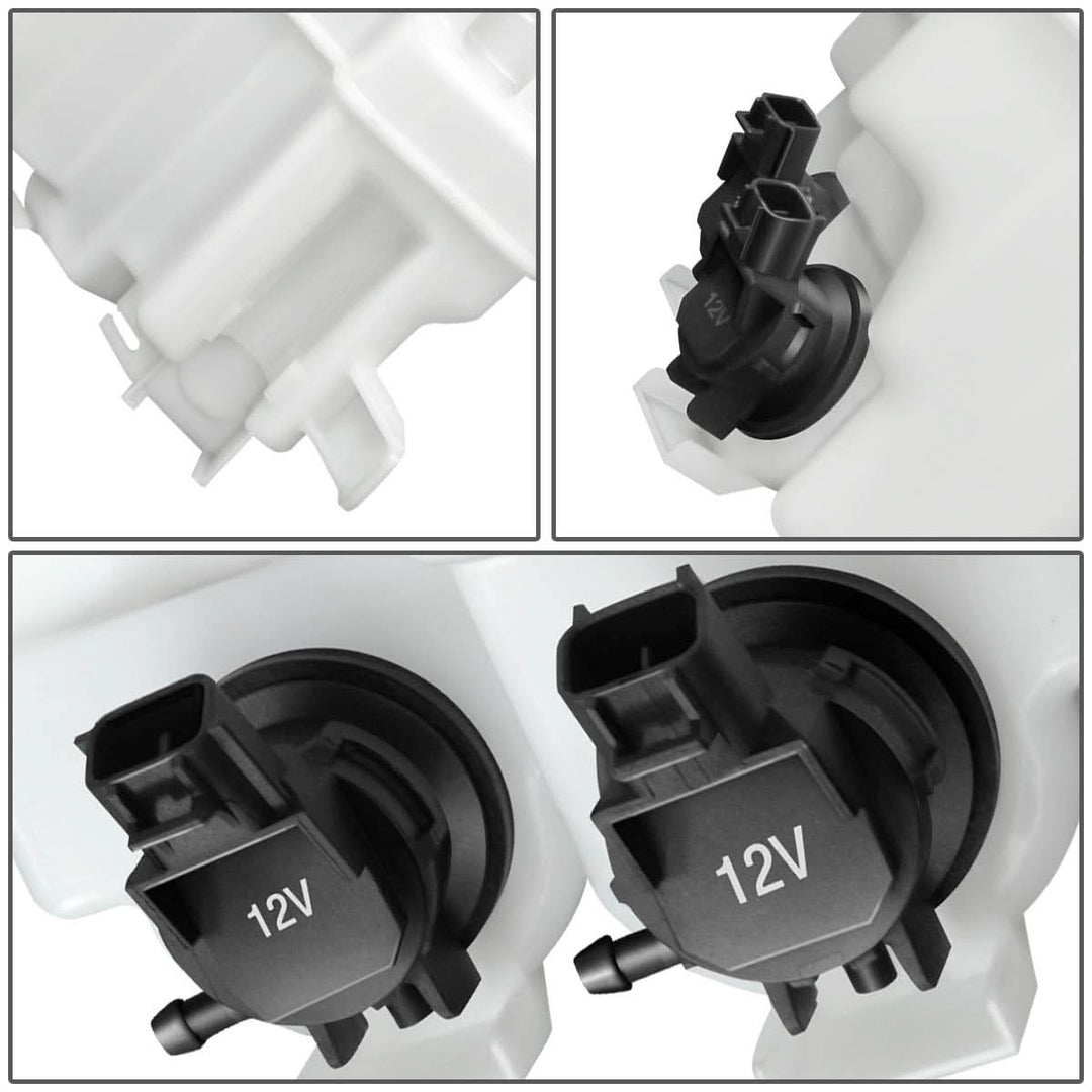 2012-2015 Toyota Prius Windshield Washer Pump Dual Pump White