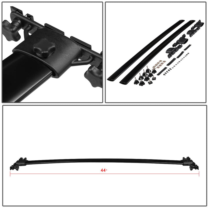 01-07 Toyota Highlander Roof Rack Cross Bars Aluminum