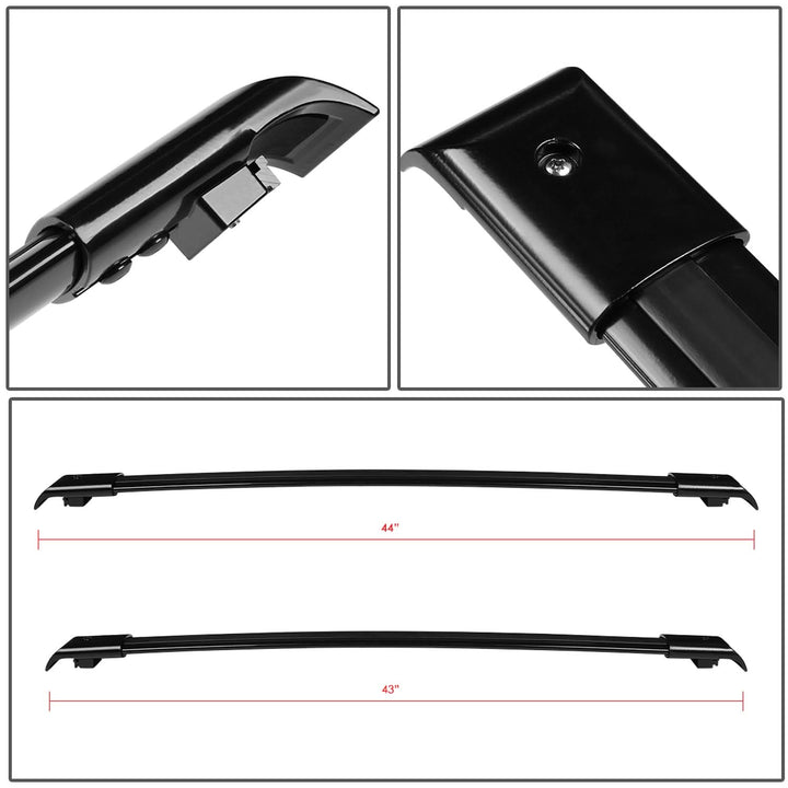 05-10 Honda Odyssey Roof Rack Cross Bars - Aluminum
