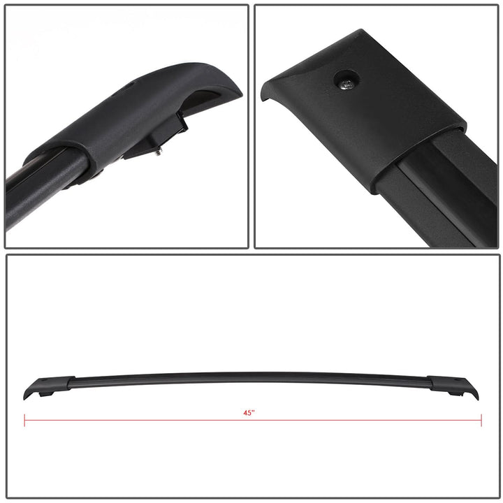 03-08 Honda Pilot Roof Rack Cross Bars Aluminum