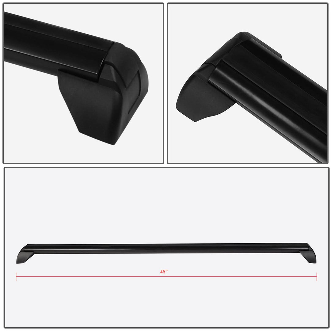02-07 Saturn Vue Roof Rack Cross Bars - Aluminum