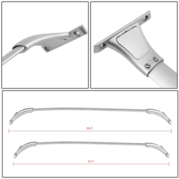 2014-2018 Nissan Rogue Roof Rack Cross Bars - Aluminum