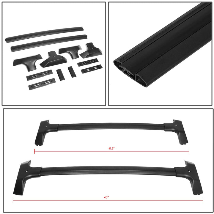 09-17 Chevrolet Traverse OE Style Roof Rack Cross Bar - Aluminum