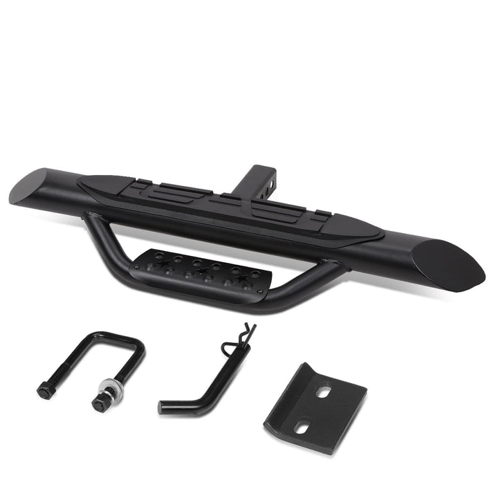 Universal Trailer Hitch Step Bar 36.5" Black 2" Receiver Mount