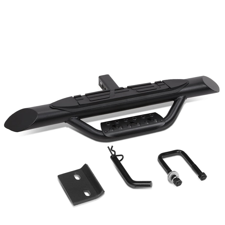Universal Trailer Hitch Step Bar 36.5" Black 2" Receiver Mount