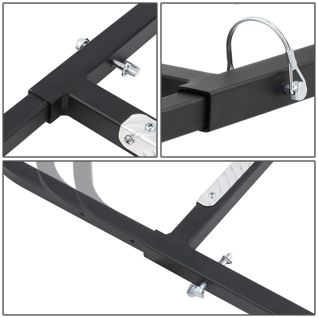 Universal Foldable Tailgate Ladder - Heavy Duty Steel