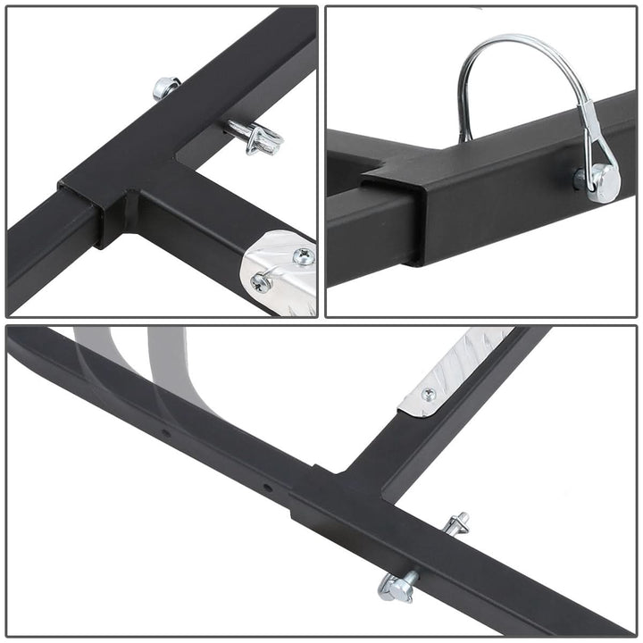 Universal Foldable Tailgate Ladder - Heavy Duty Steel