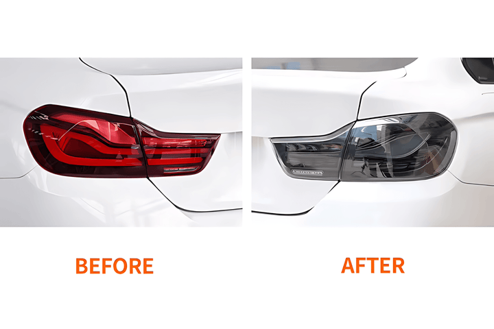 BMW F32 F36 F82 F33 F83 4 Series - Double Dragon Scale Black LED Tail lights (2013 - 2018)