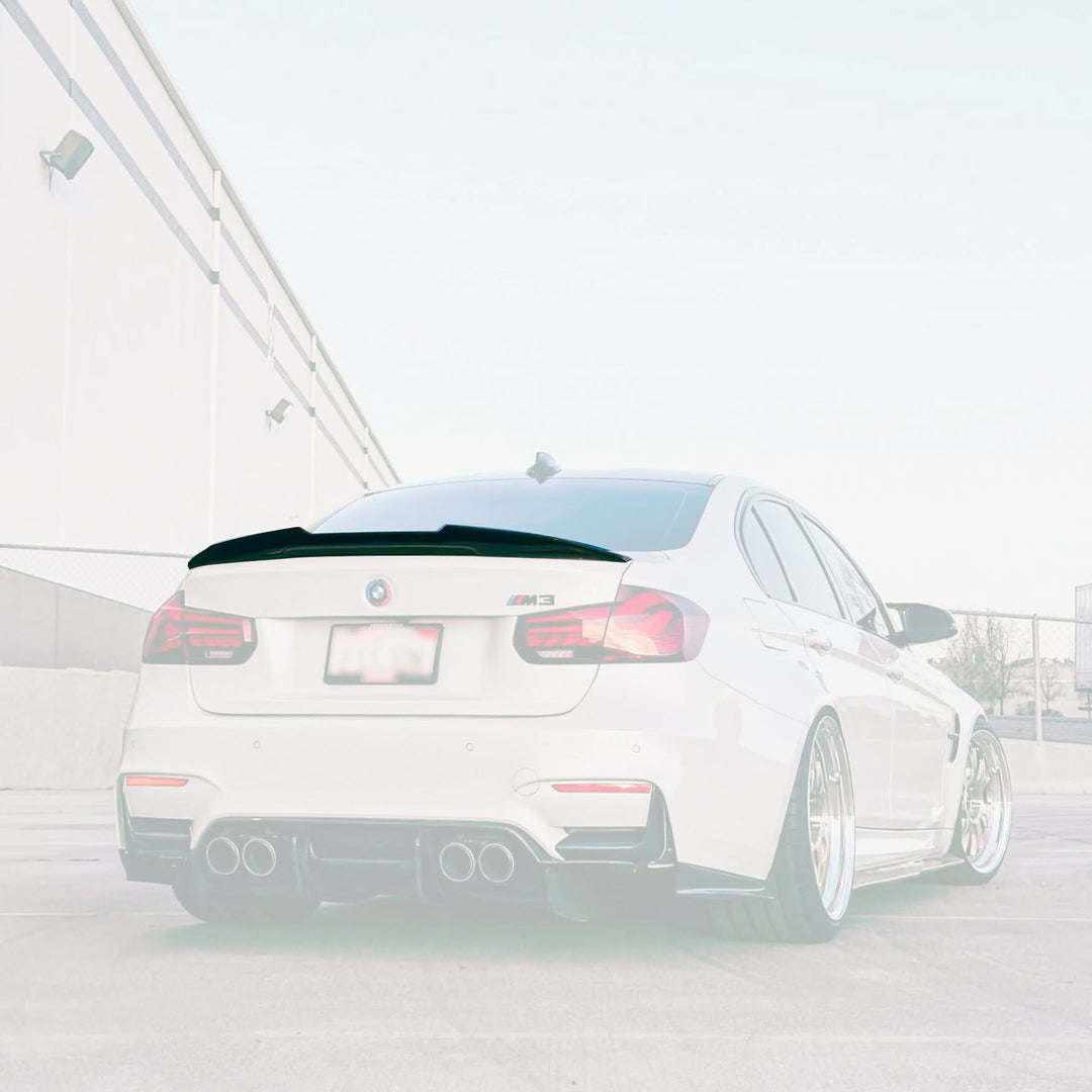Carbon Fiber Rear Trunk Spoiler for BMW F30 3 Series & F80 M3 Sedan (2013–2019)