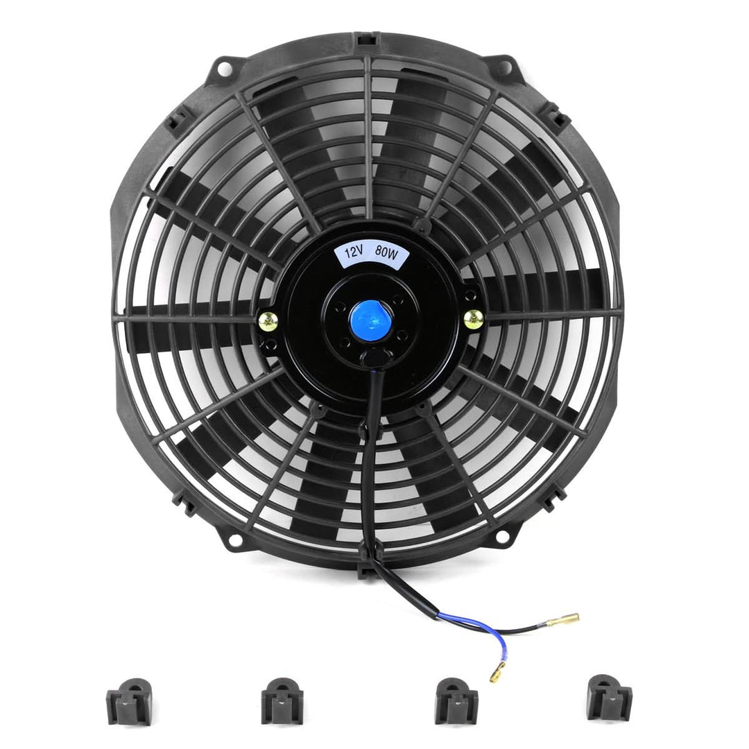 12" Black Radiator Cooling Fan