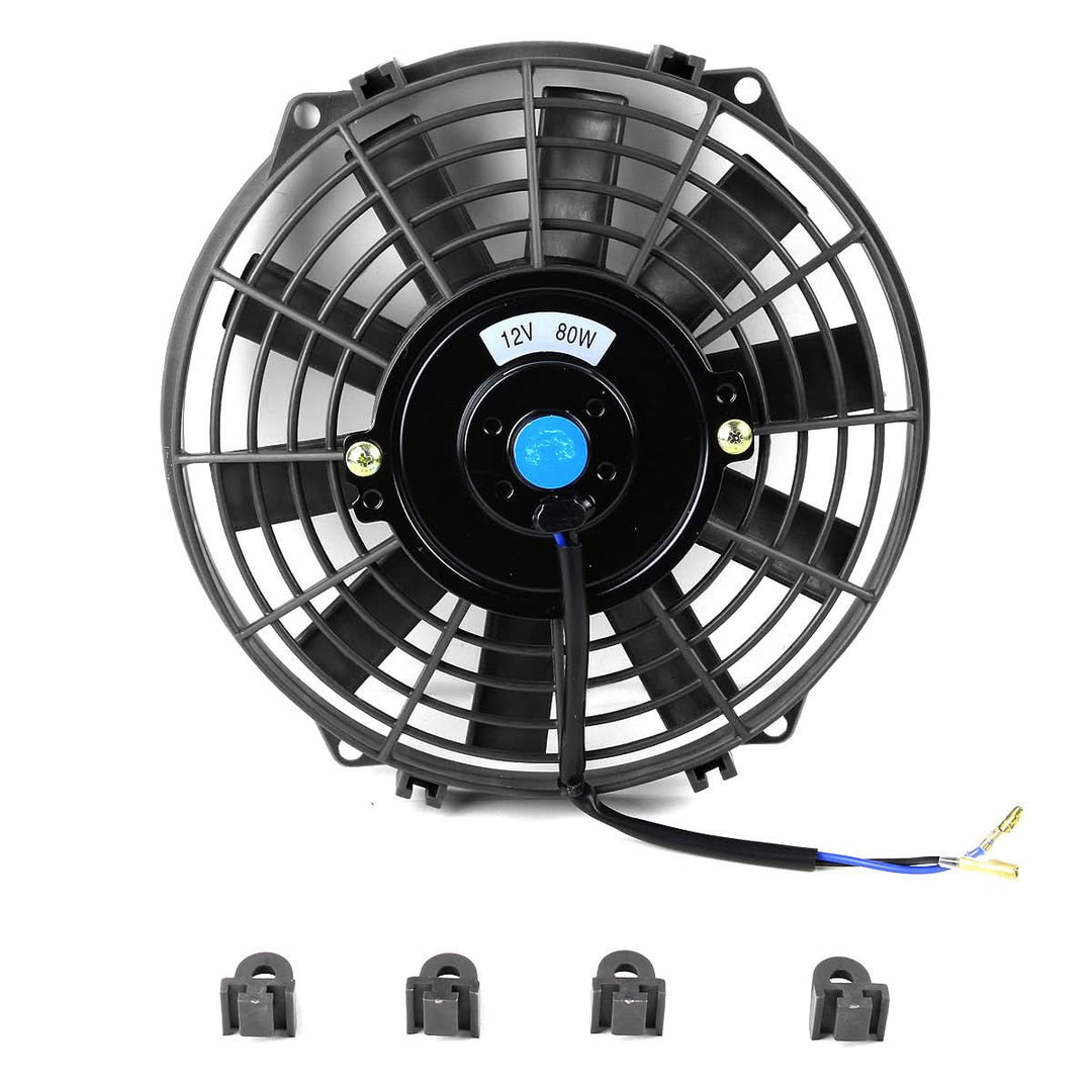 9 Inch Black Radiator Fan - Engine Cooling