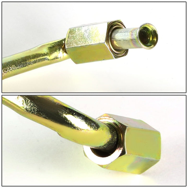 Type 1 Style Oil Feed Line Kit - 90 Degree Hose - 4AN