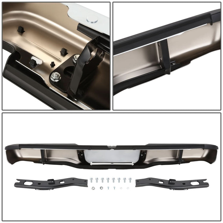 95-04 Toyota Tacoma Chrome Rear Bumper