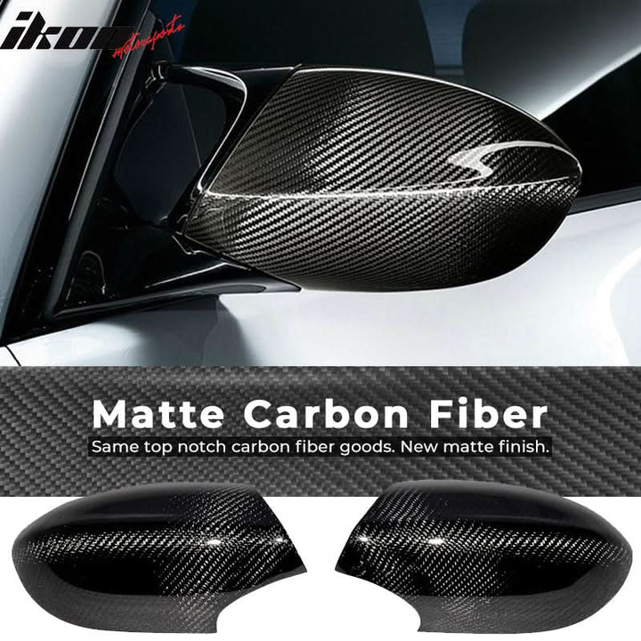 2008-2013 BMW E90 E92 E93 M3 Side Rear View Mirror Covers Set - CF