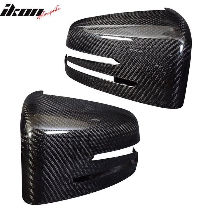 2010-2014 Mercedes-Benz E Class Matte Side View Mirror Trim Overlay CF