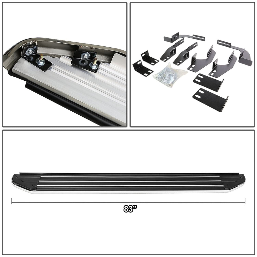2011-2016 Toyota Sienna 6 Inch Running Boards - Aluminum