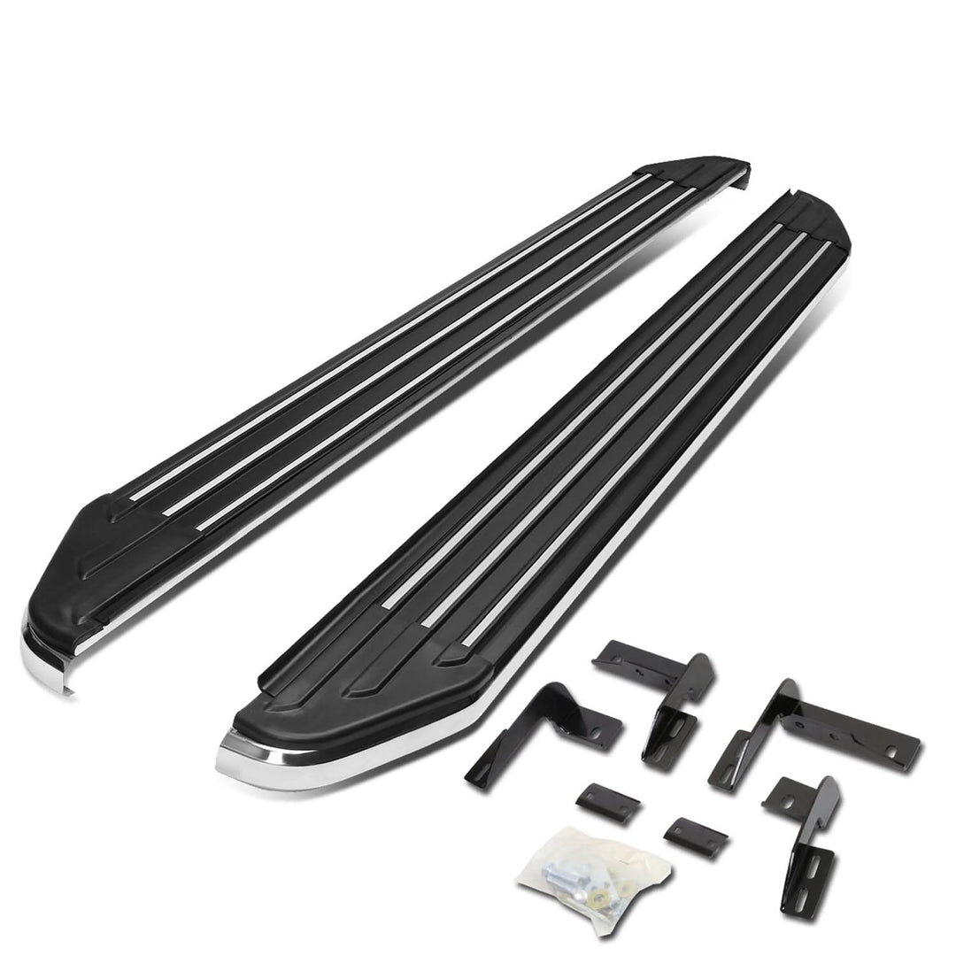 Toyota RAV4 6 Inch Aluminum Running Boards - Black
