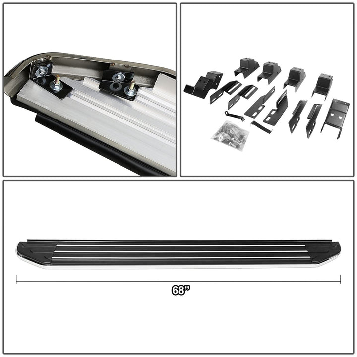 2007-2009 Acura MDX 5.5" Running Boards Aluminum