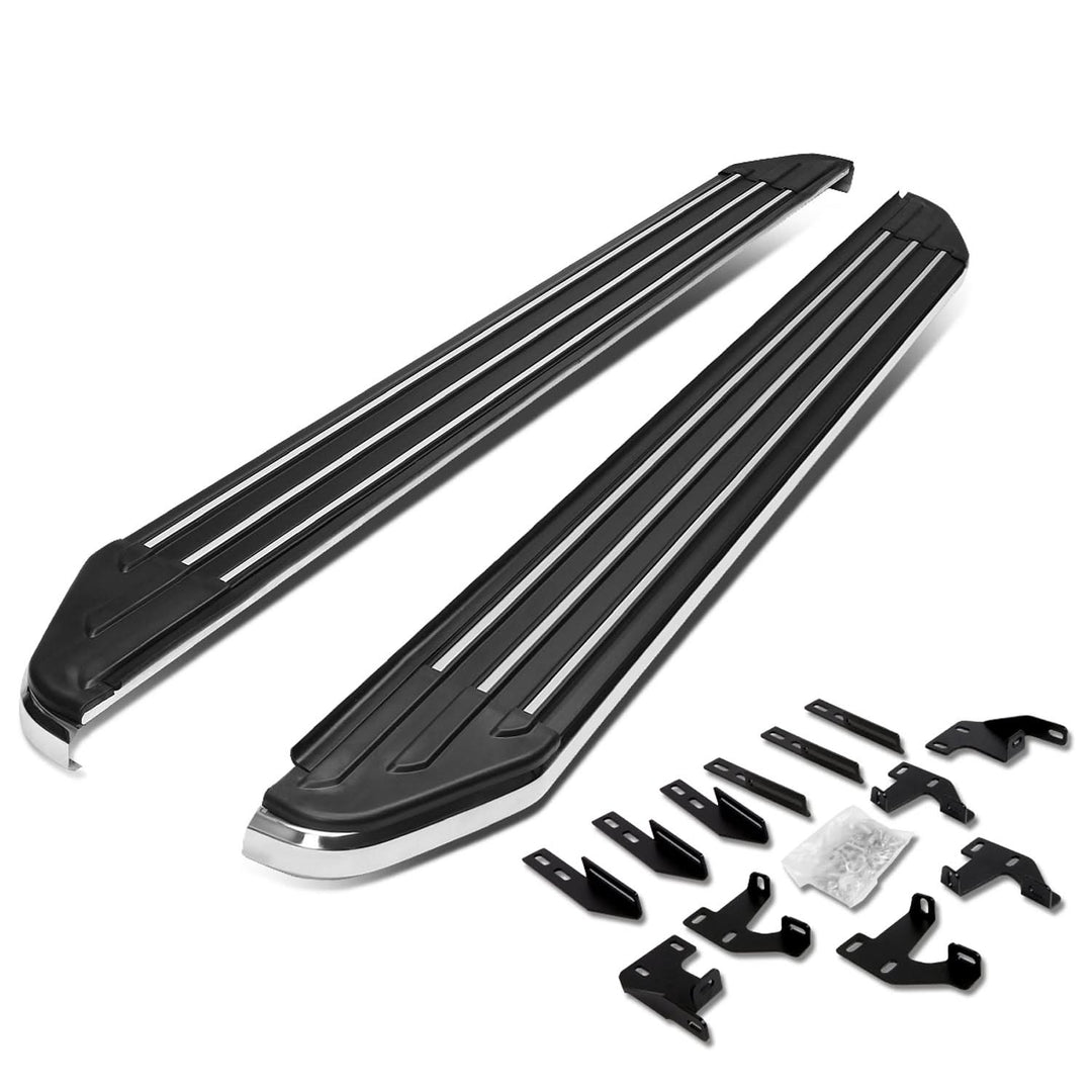 2009-2015 Honda Pilot 6 Inch Aluminum Running Boards - Black